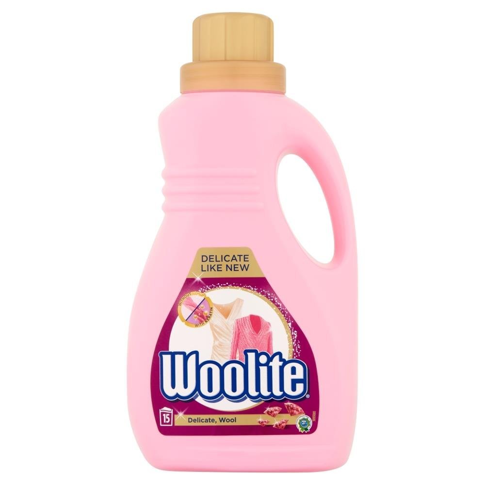Woolite Delicate Wool płyn do prania ochrona delikatnych tkanin z keratyną 900ml