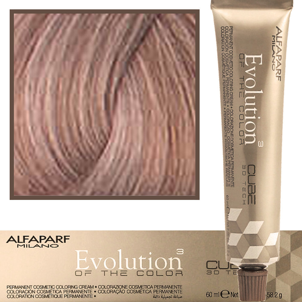 Alfaparf Evolution of the Color - Cube 3D - Farba do włosów 7.21 Średni Popielaty Blond Iresé 60ml