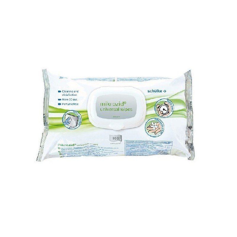 Schulke&Mayer Mikrozid Universal Chusteczki do mycia i dezynfekcji pow. 100 szt. NN-MSH-DPAH-001