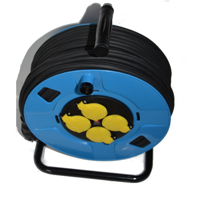 Hilark rozgałęźnik budowlany 4+1 H05RR-F OW 3x1,5 5m bębnowy kabel gumowy 1056 918301158a/5/M