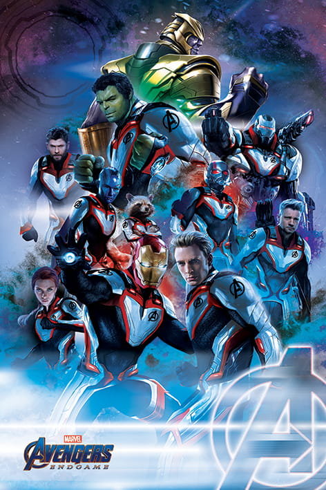 Pyramid Posters Avengers: Endgame Quantum Realm Suits - plakat PP34486