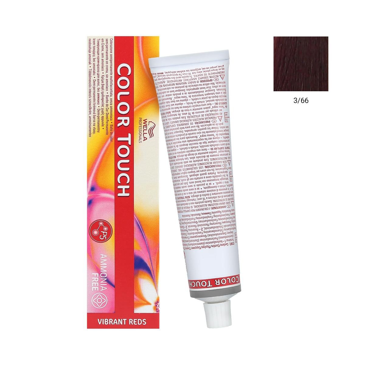 Wella Color Touch Farba Bez Amoniaku 60ML 3/66