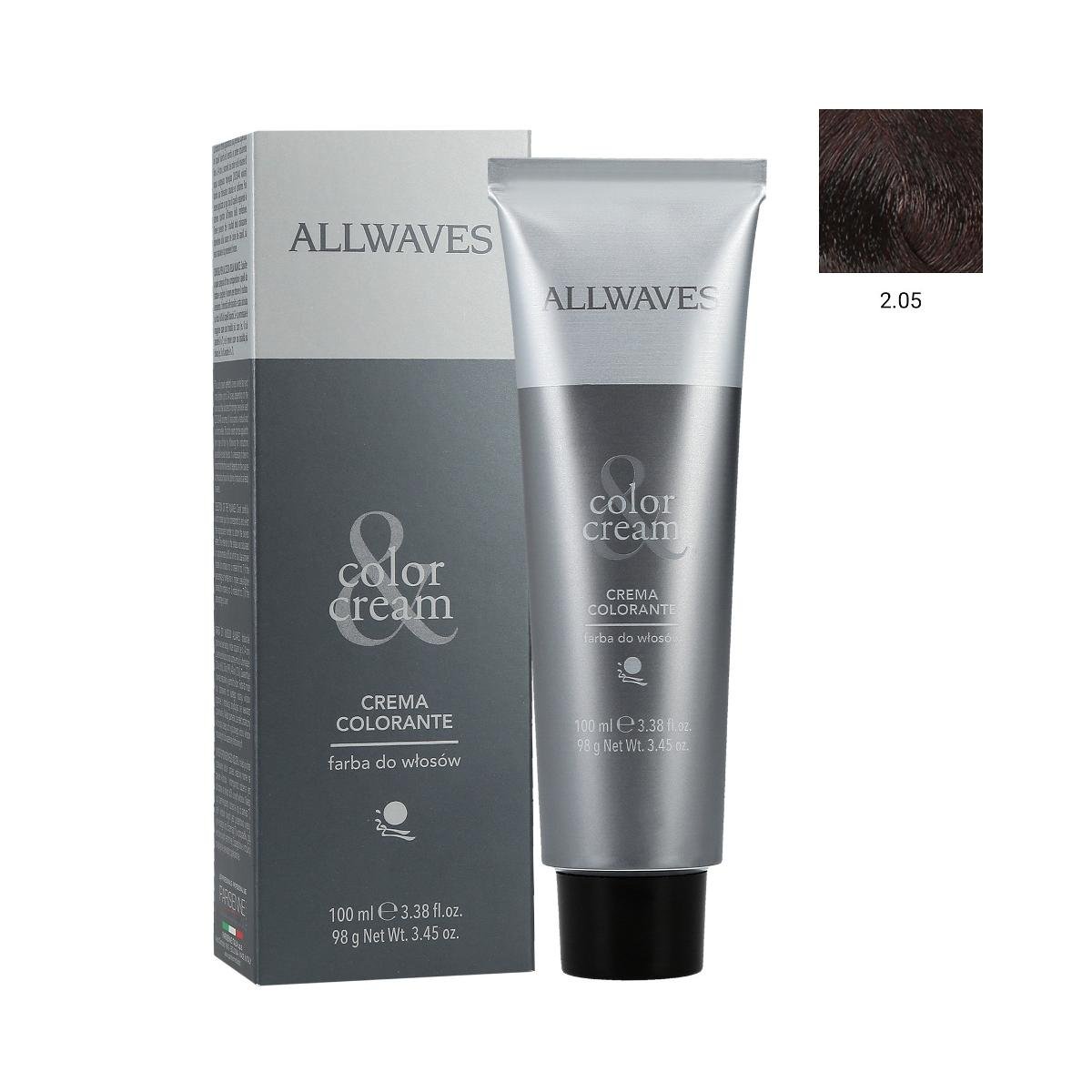 ALLWAVES Farba do włosów 2.05 Pieprz 100 ml