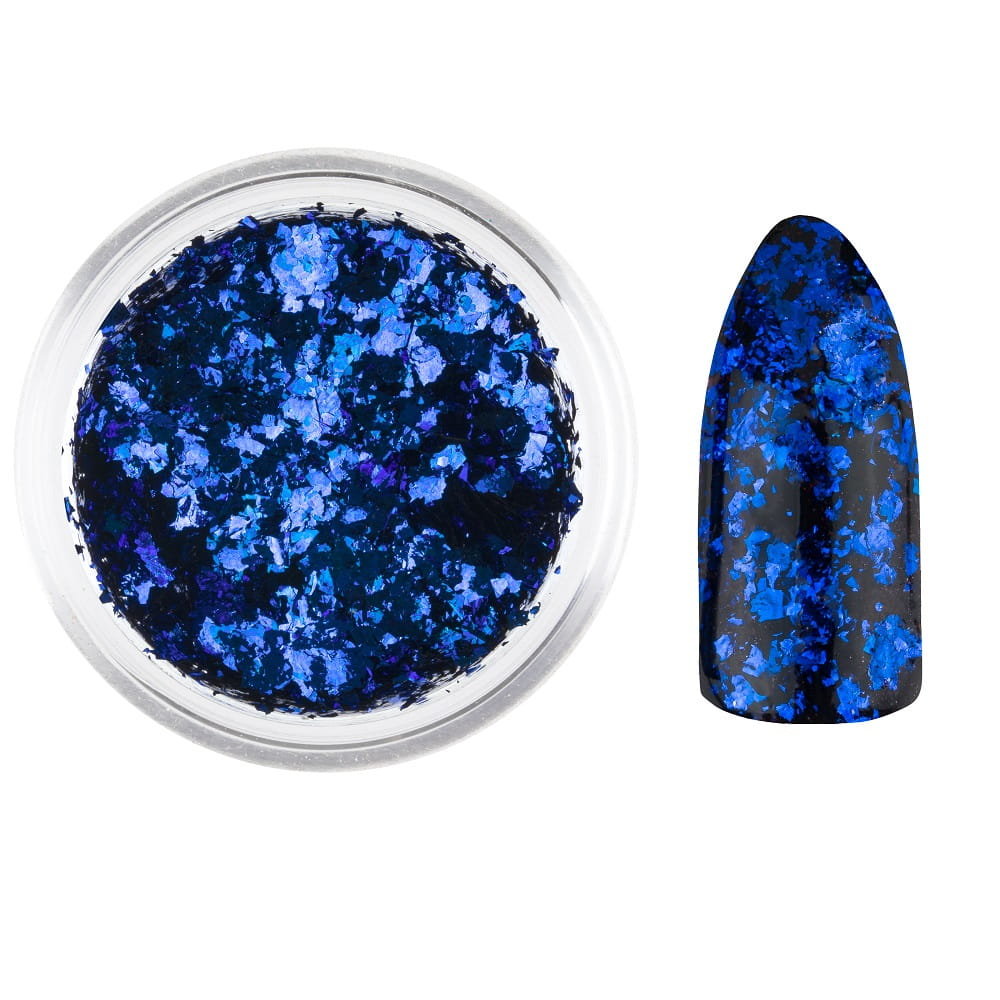 Pyłek Ozdoba Do Paznokci Płatki Alu Nr 6