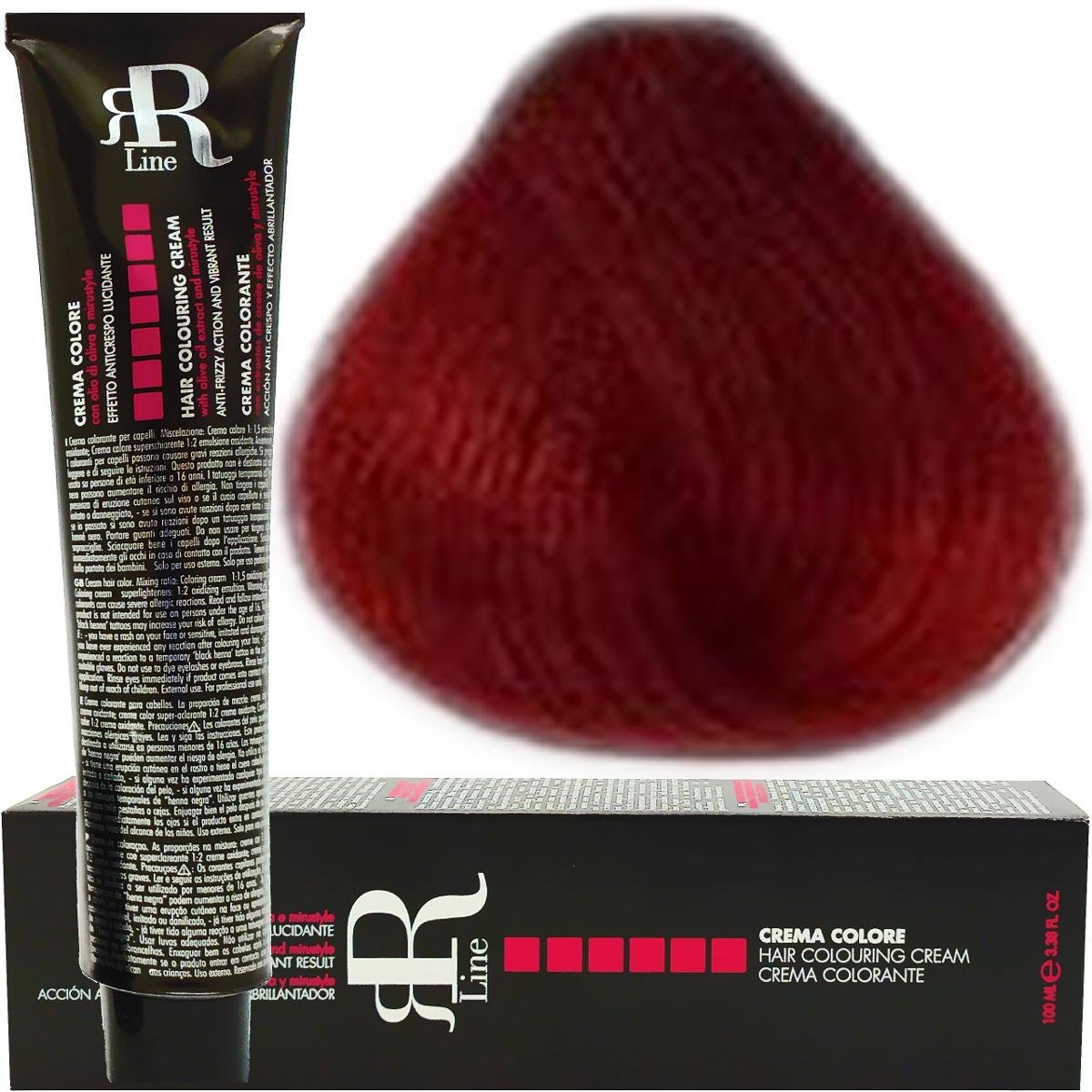 RR Line Farba Korektor Do Włosów 100ML Czerwony