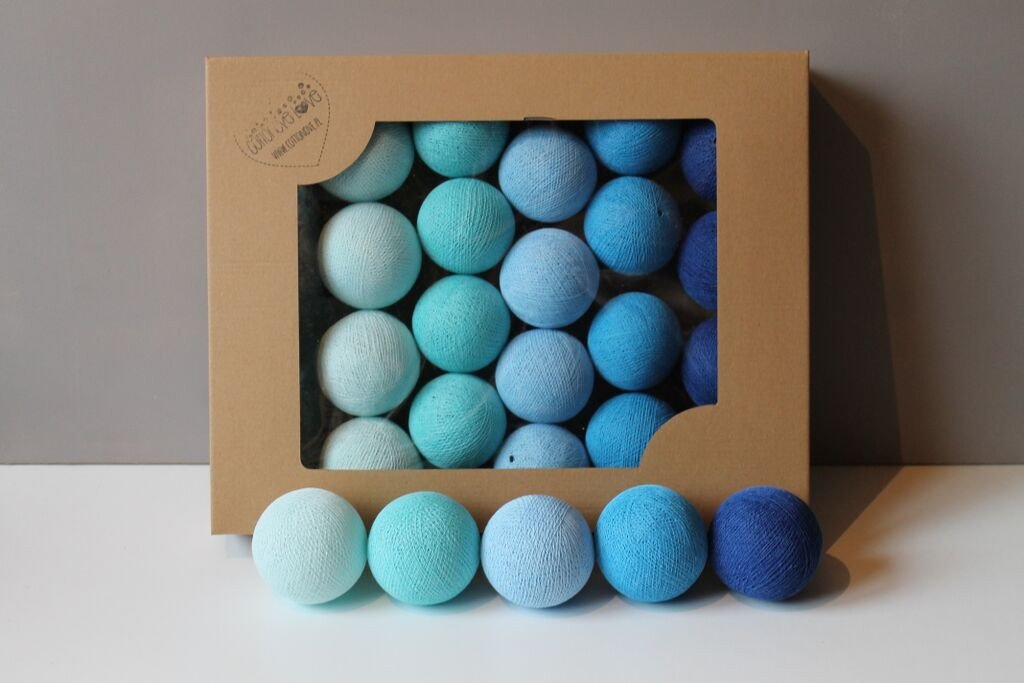 Cotton Balls Blue 50 szt.