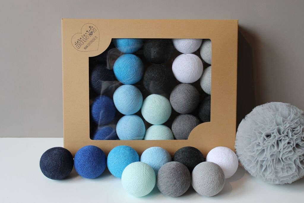 Cotton Balls Blackness Blue 50 szt.