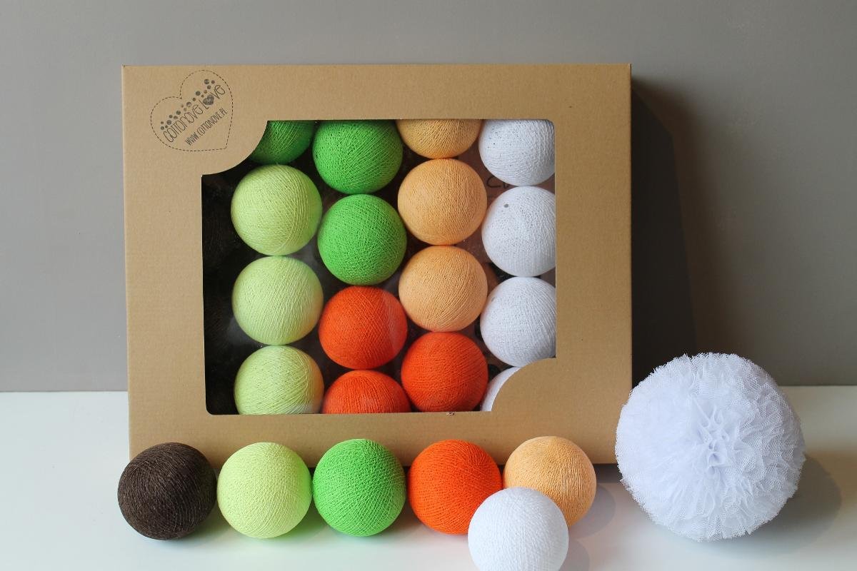 Cotton Balls Orange Tree 20 szt.