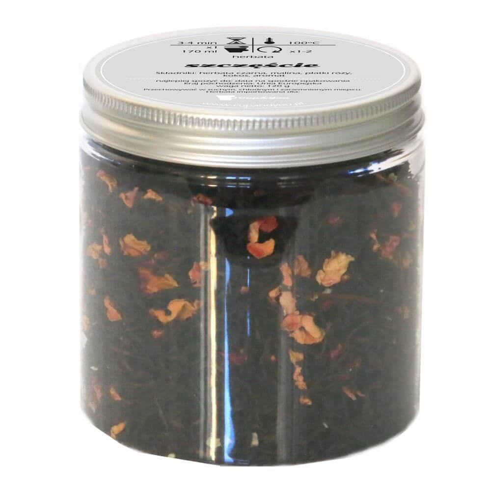 Herbata czarna smakowa CUP&YOU, szczęście, 120 g