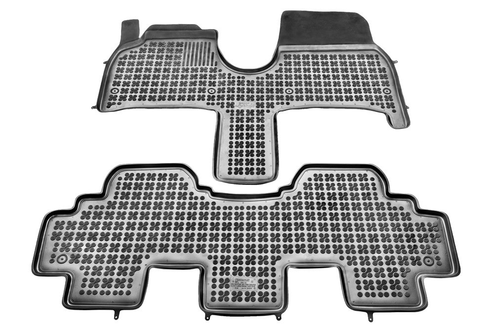 REZAW Plast Dywaniki samochodowe gumowe PLAST: Peugeot 807 2002- 201220