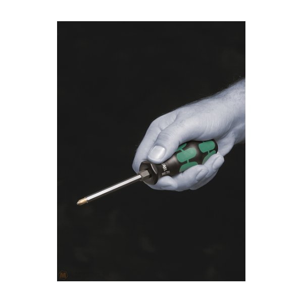 Wera wkrętak (śrubokręt) warsztatowy płaski Lasertip Kraftform Plus 334 (0500761 (5007610001)