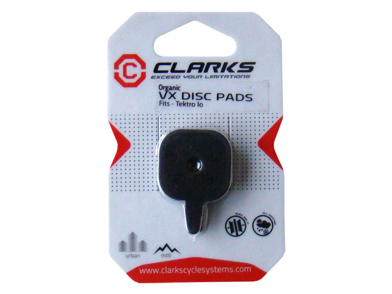 Clarks Okładziny hamulcowe CLARK'S TEKTRO (Io) organiczne pudełko 20 par A-CLA-VX844C-DP-ST