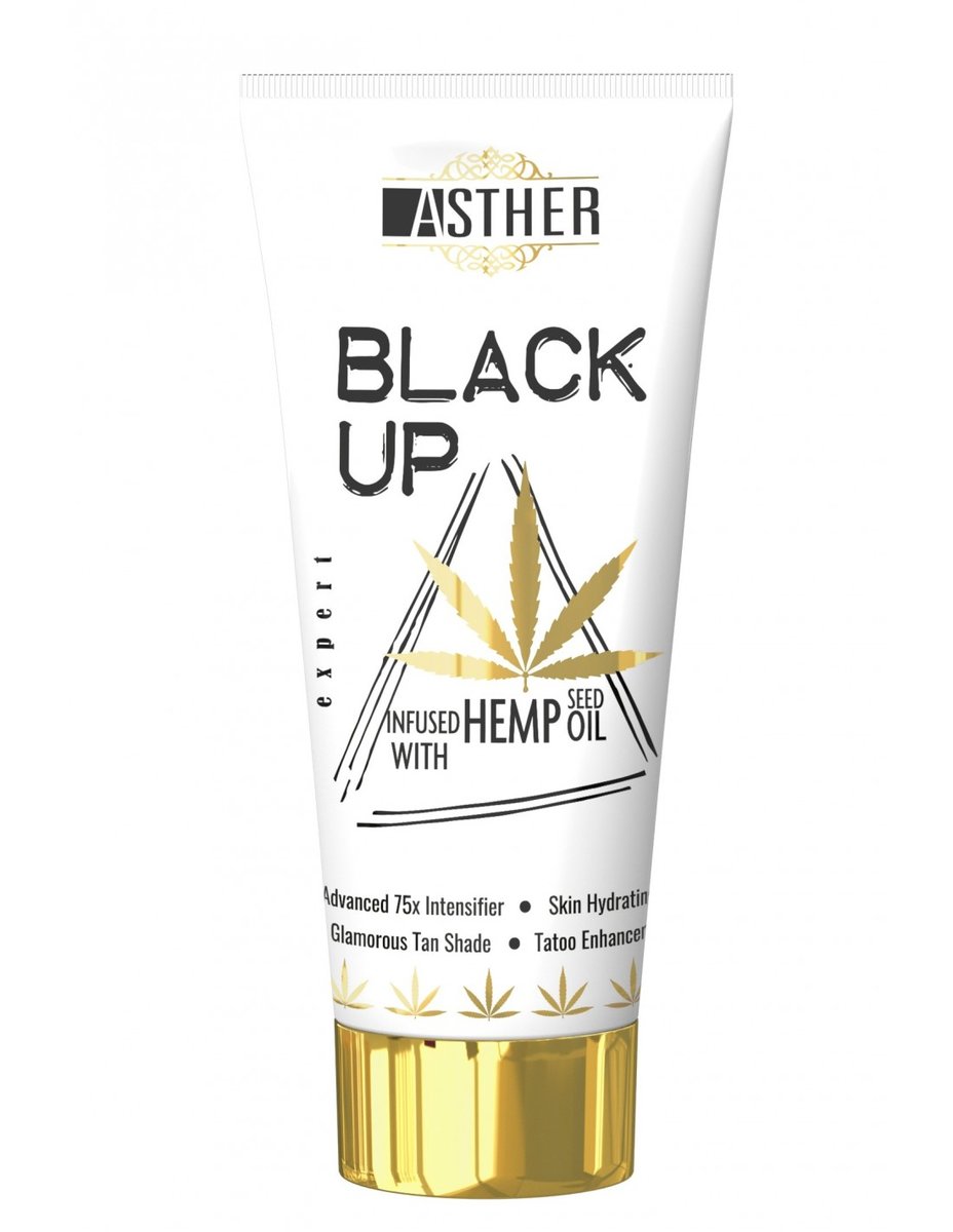 Asther, Black Up, balsam do opalania tubka, 200 ml