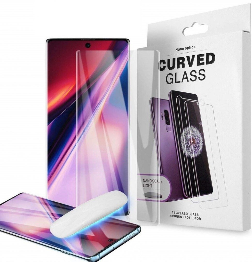 Samsung Szkło Hartowane UV + lampa do Galaxy S20