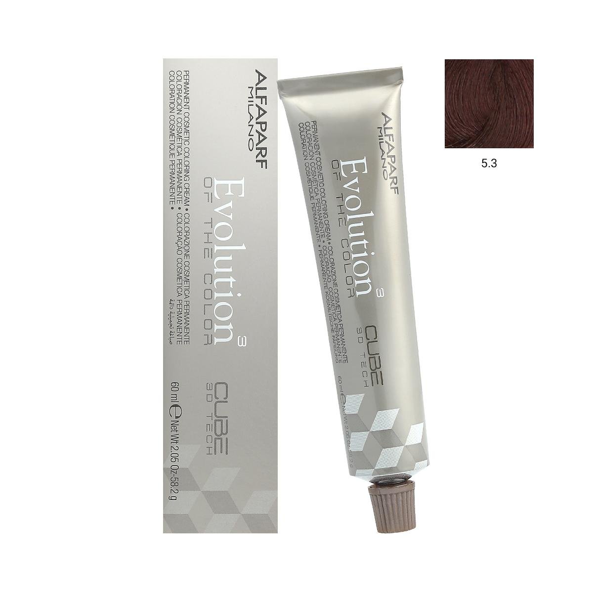 Alfaparf Evolution Farba Do Włosów Kolor 5.3 60 ML