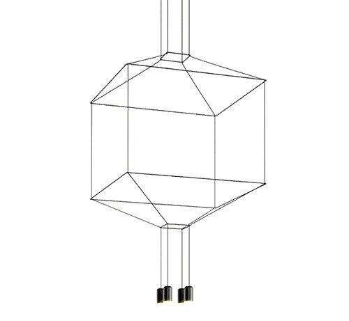 Kinghome Lampa wisząca FLUSSO 4 015-flusso4 91906