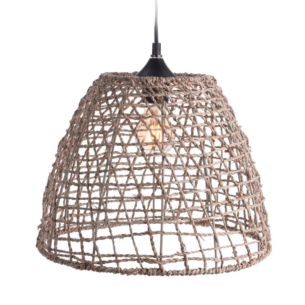 Home Styling Collection Lampa wisząca TRAWA MORSKA sufitowa naturalna 841863
