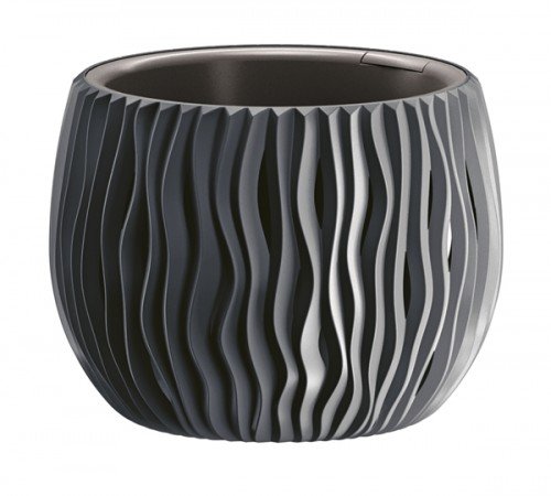 Prosperplast Doniczka z wkładem Sandy Bowl DSK180 antracyt AP_218700