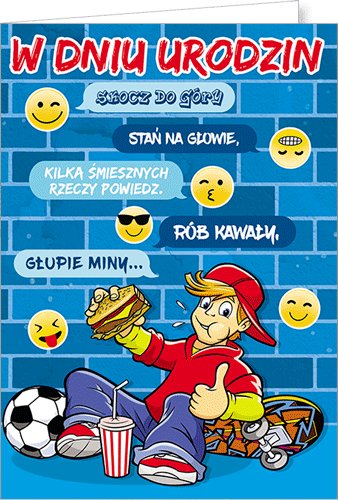 Karnet urodzinowy, Young 23