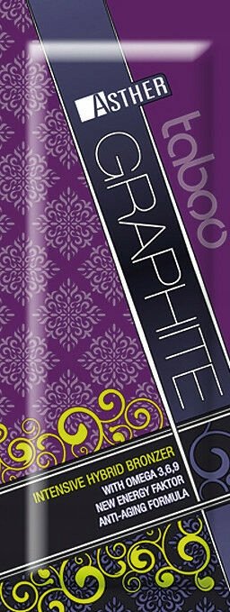 Asther, Graphite Hybrid, bronzer do opalania saszetka, 15 ml