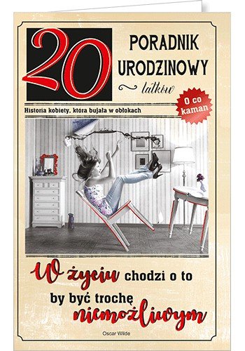 Karnet okolicznościowy, 20 urodziny, U53
