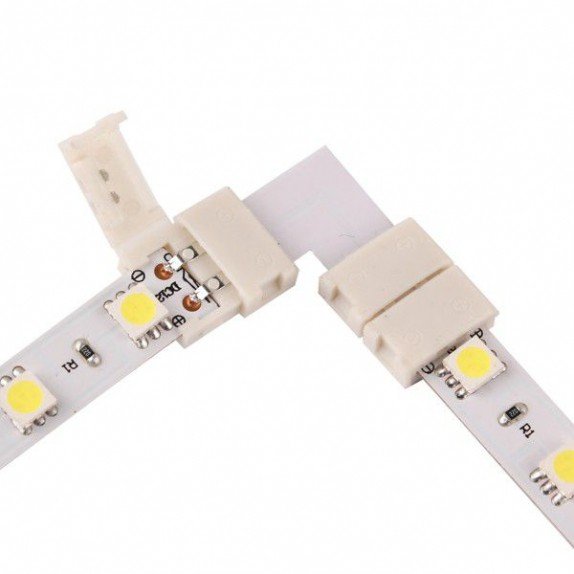 Eko-Light Złączka LED 10mm Kształt L EKPZ012