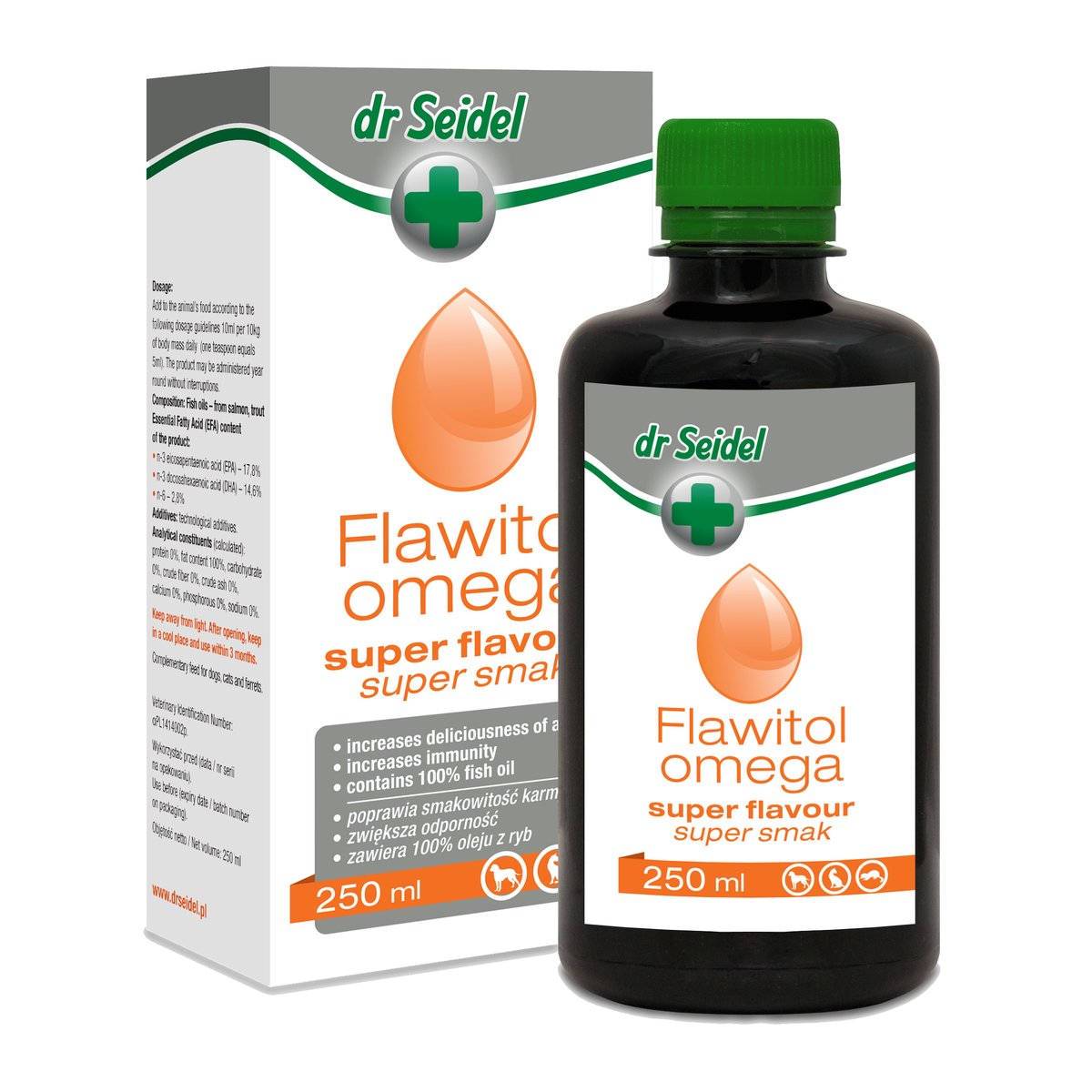 Dr Seidla FLAWITOL OMEGA SUPER SMAK 250 ML