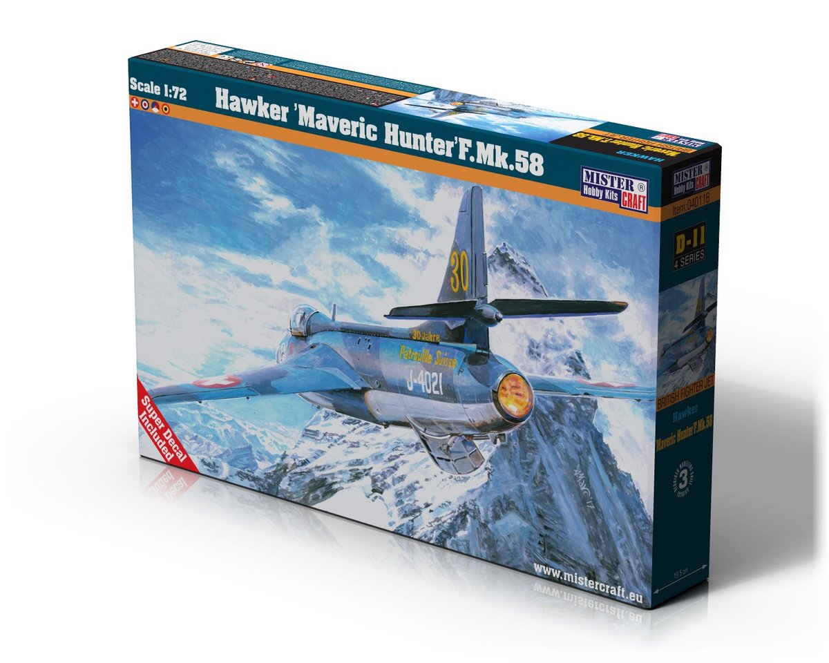 Hawker OLYMP AIRCRAFT olymp aircraft Model samolotu quot;Maveric Hunter" F.Mk.58 D-11