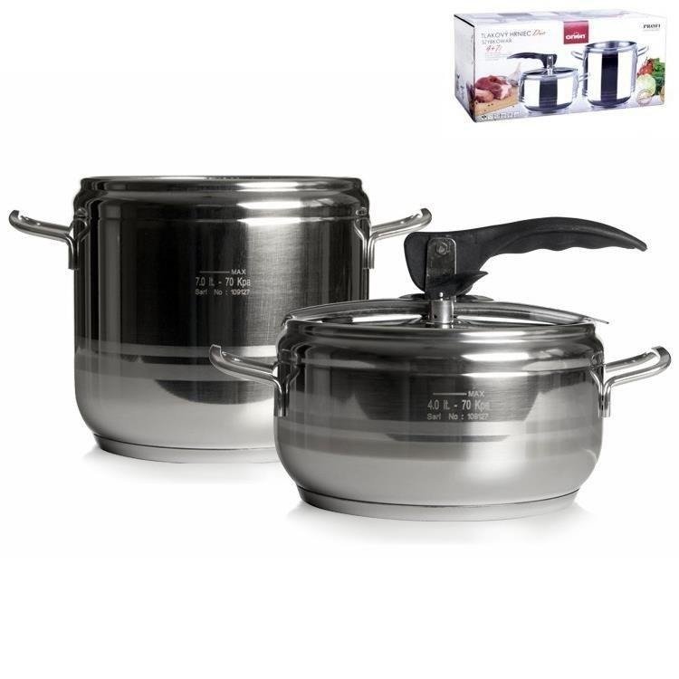 Orion Orion Duo 4 l + 7 l 111740 INOX