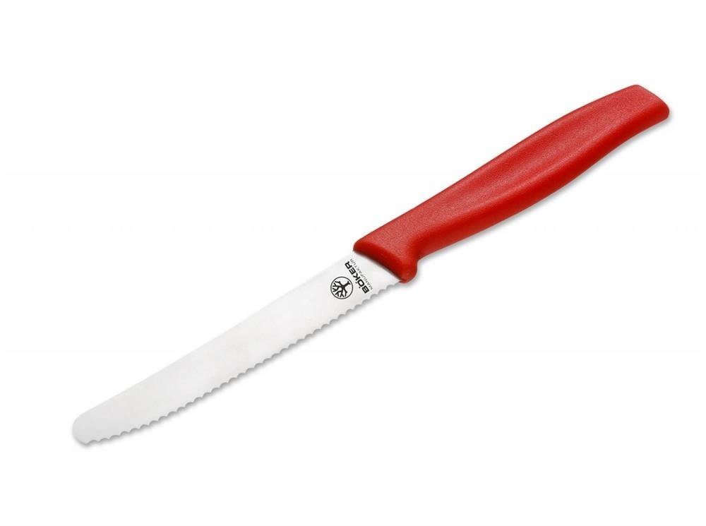 Boker Nóż kuchenny Red - ząbkowany z zaokrąglonym czubkiem (03BO002R) T 03BO002R
