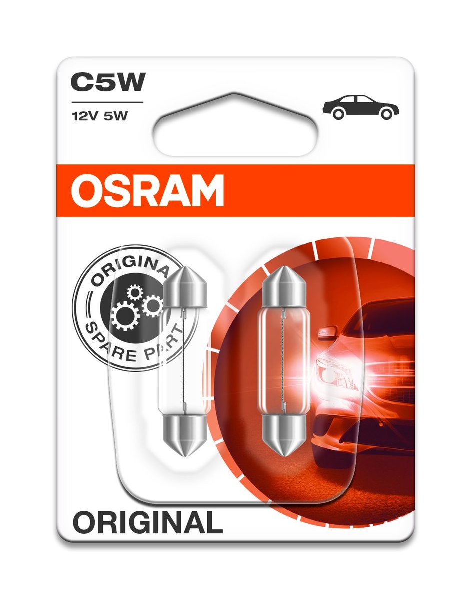 Osram OSRAM Żarówki C5W 12V 5W SV8,5-9