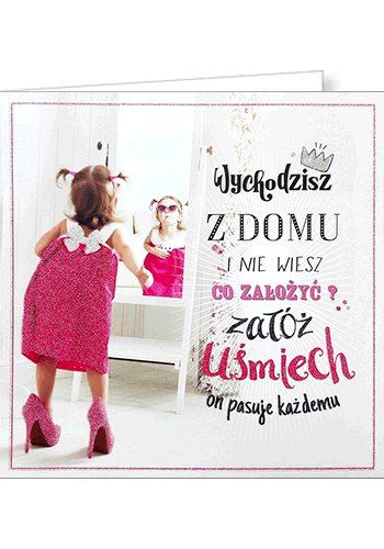Kartka dla dziewczynki KWT 01