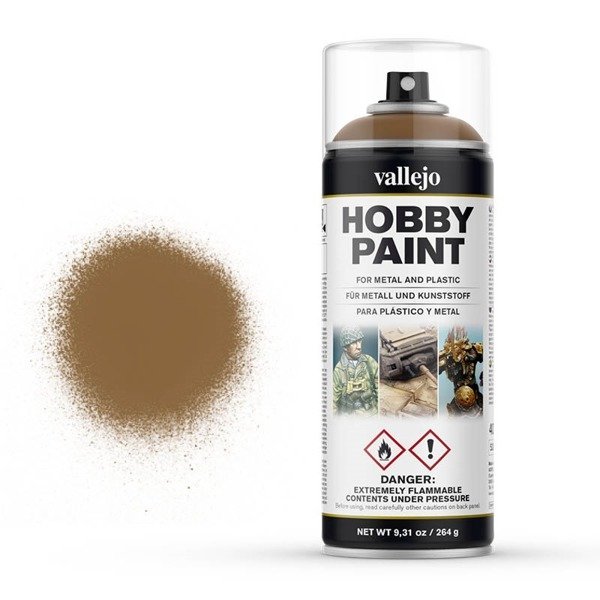 Vallejo Spray 400 ml Fantasy Color Leather Brown Vallejo 28014