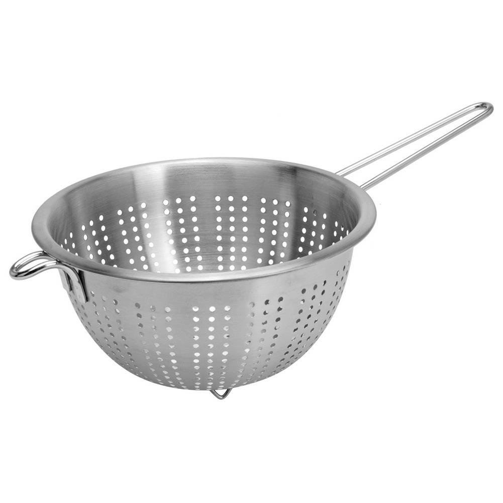 Cedzak kuchenny / durszlak stalowy 21 cm 120608