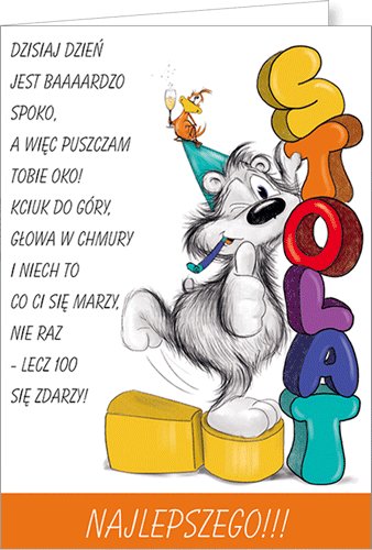 Kartka uniwersalna Happy 01