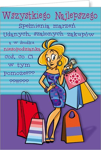 Kartka urodzinowa Comic 01