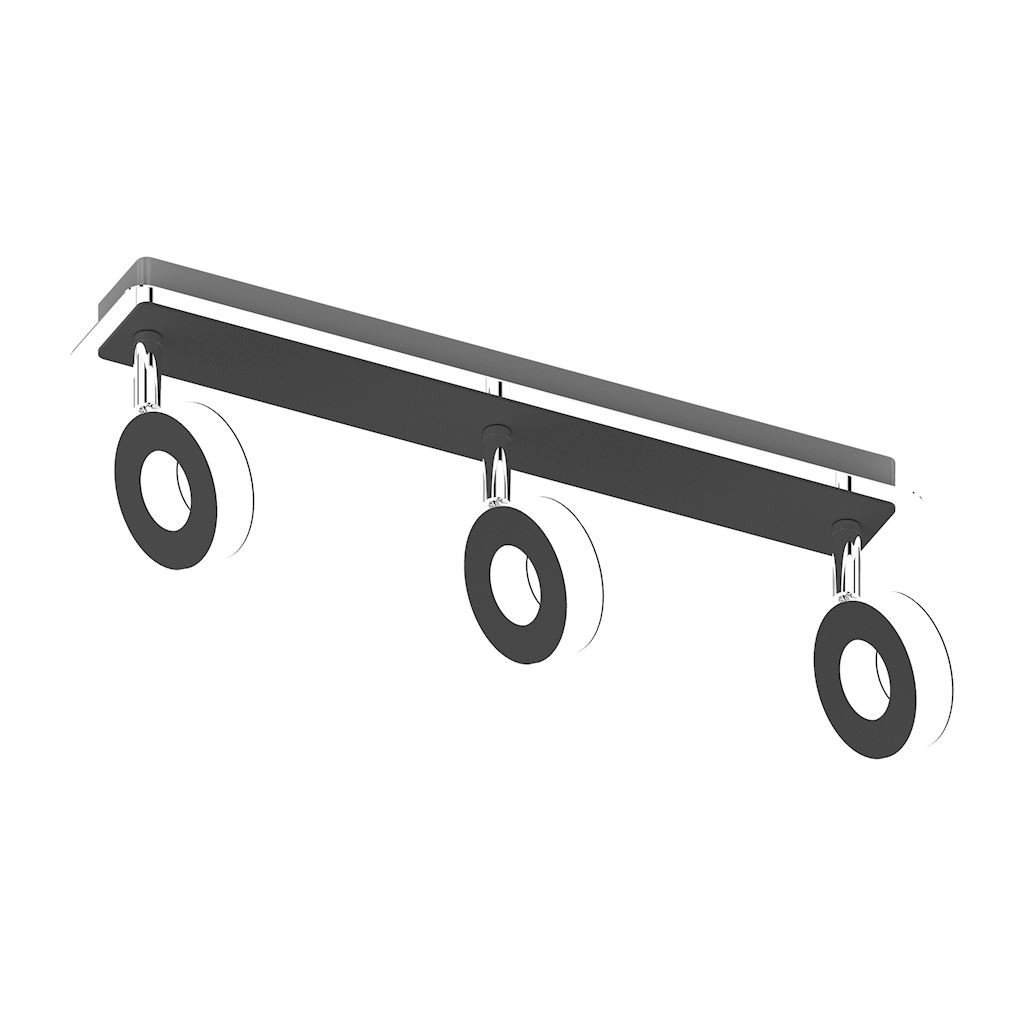 Milagro Sole LED lampa sufitowa (spot) 3-punktowa ML5490