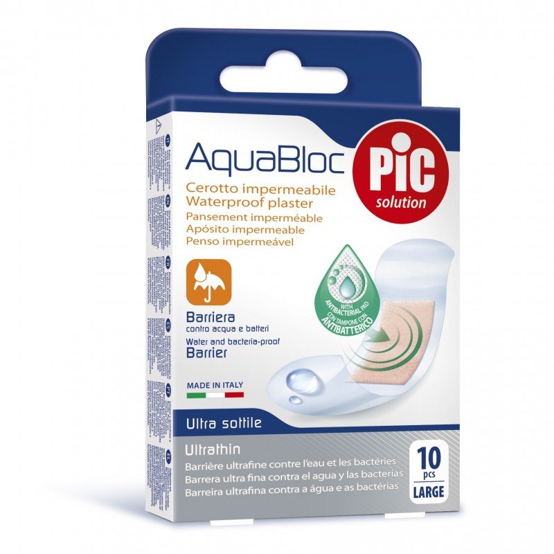PiC Solution Plastry Aquabloc Pic Solution Large 10 szt. |   NN-MPI-PAQU-002