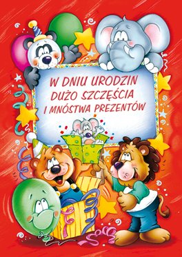 Kartka Urodzinowa  DZ 07