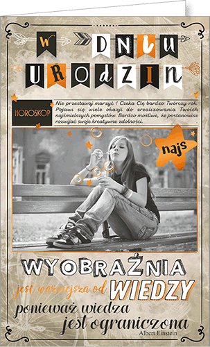 Kartka urodzinowa U38
