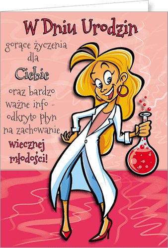 Kartka urodzinowa Comic 07