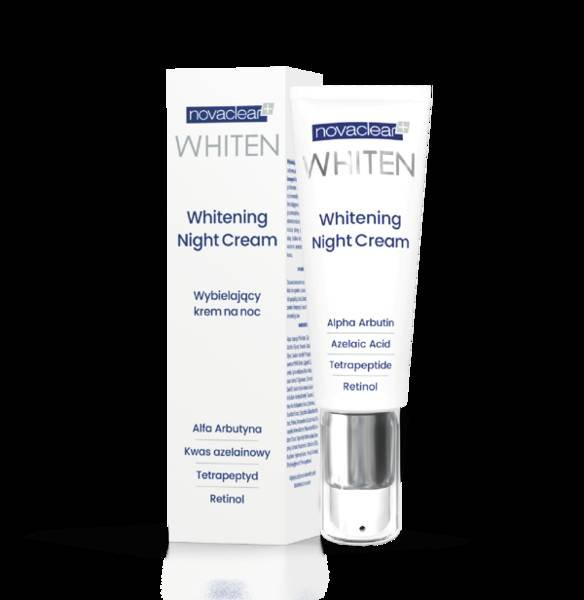 Equalan Novaclear Whiten wybielający krem na noc 50 ml