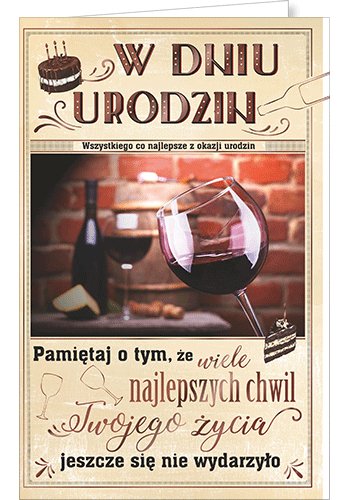 Kartka urodzinowa U62