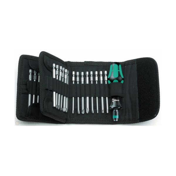 Wera Kraftform Compact 62 bit holder-screwdriver set 1/4 33-pieces 05059297001