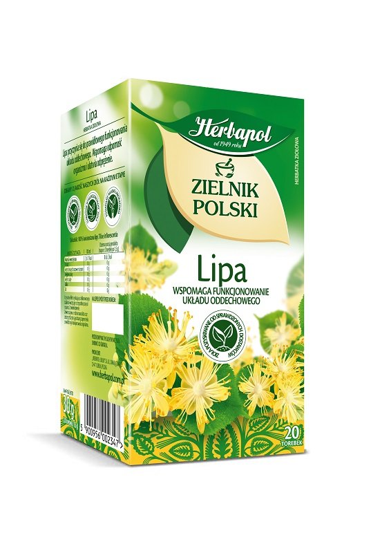 Herbapol Herbata ZIELNIK POLSKI lipa (20 torebek)