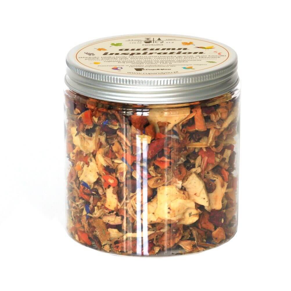 Cup&You Cup and You Herbata Autumn inspiration o smaku rabarbarowym - jesienna mieszanka owocowa 150g