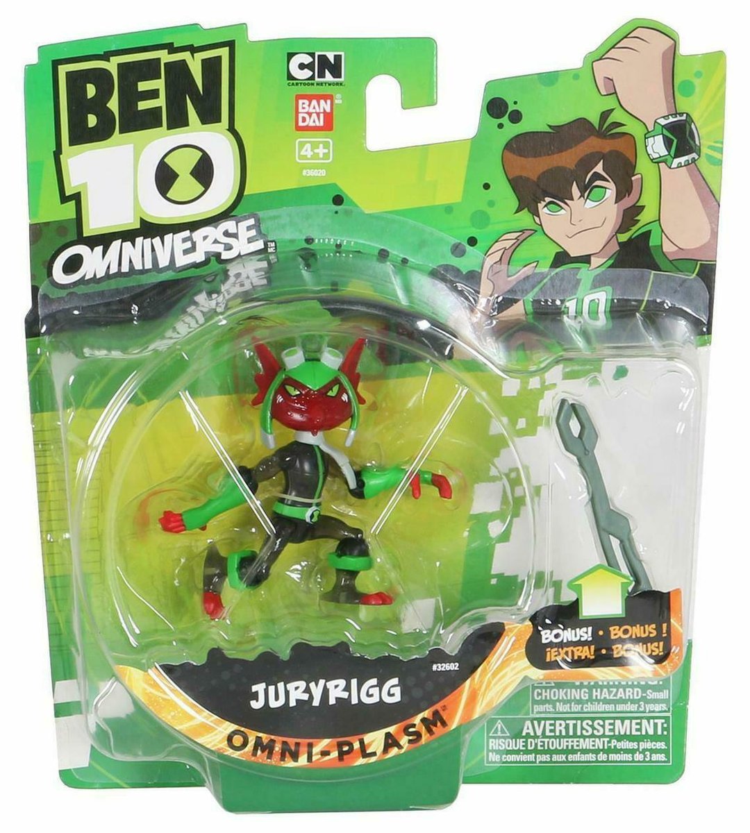 Ben 10, Figurka Juryrigg z chwytakiem