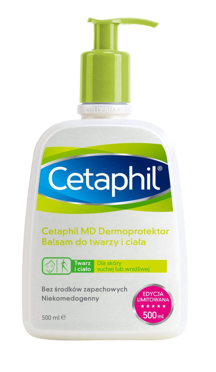 Galderma POLSKA SP Z O.O Cetaphil MD Dermoprotektor Balsam do twarzy i ciała 500 ml