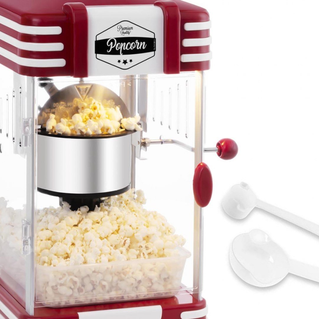 Bredeco Maszyna do popcornu - retro BCPK-300-WR BCPK-300-WR