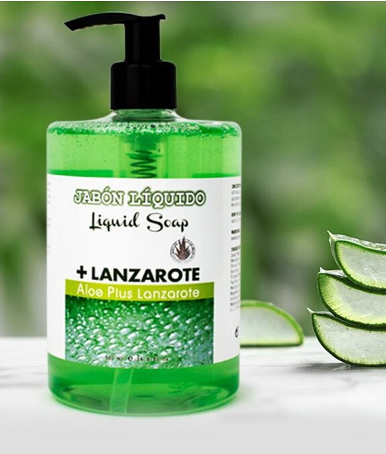 Naturalne Mydło Aloesowe Aloe Plus Lanzarote 500 ml
